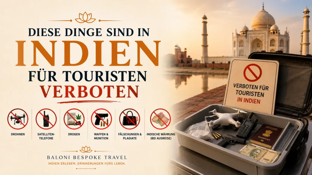 Diese Dinge sind in Indien für Touristen verboten