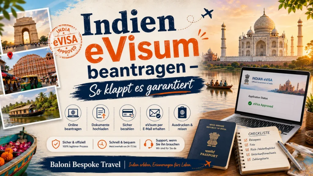 Indien eVisum beantragen – So klappt es garantiert