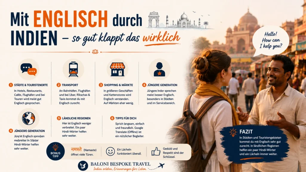 Mit Englisch durch Indien – so gut klappt das wirklich